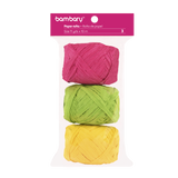Paper Raffia 3,5 cm x 10 m Bag x 3 Unt Multicolor Sets