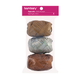 Paper Raffia 3,5 cm x 10 m Bag x 3 Unt Multicolor Sets