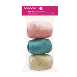 Paper Raffia 3,5 cm x 10 m Bag x 3 Unt Multicolor Sets