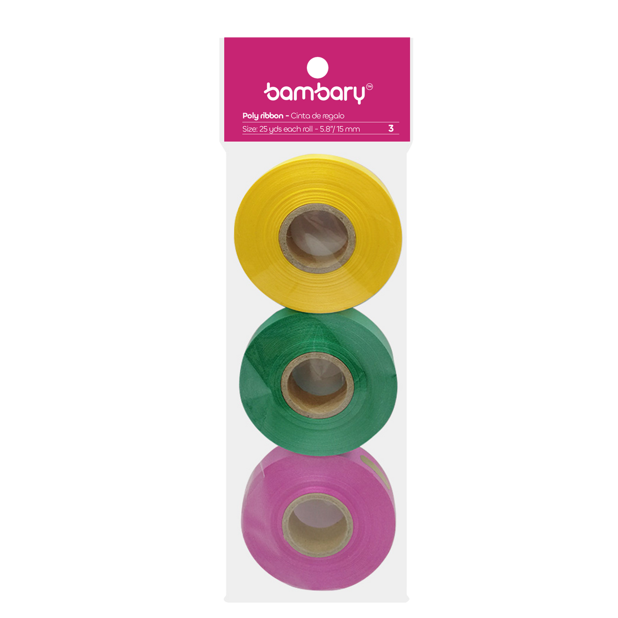 Bow Ribbon 15 mm x 25 yd