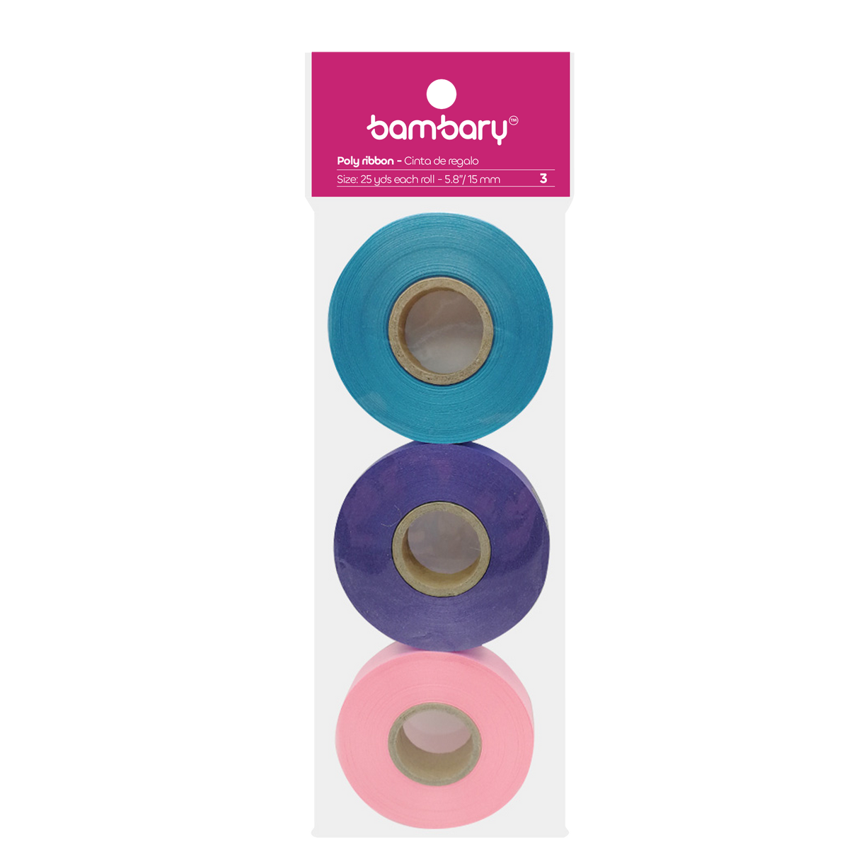 Bow Ribbon 15 mm x 25 yd