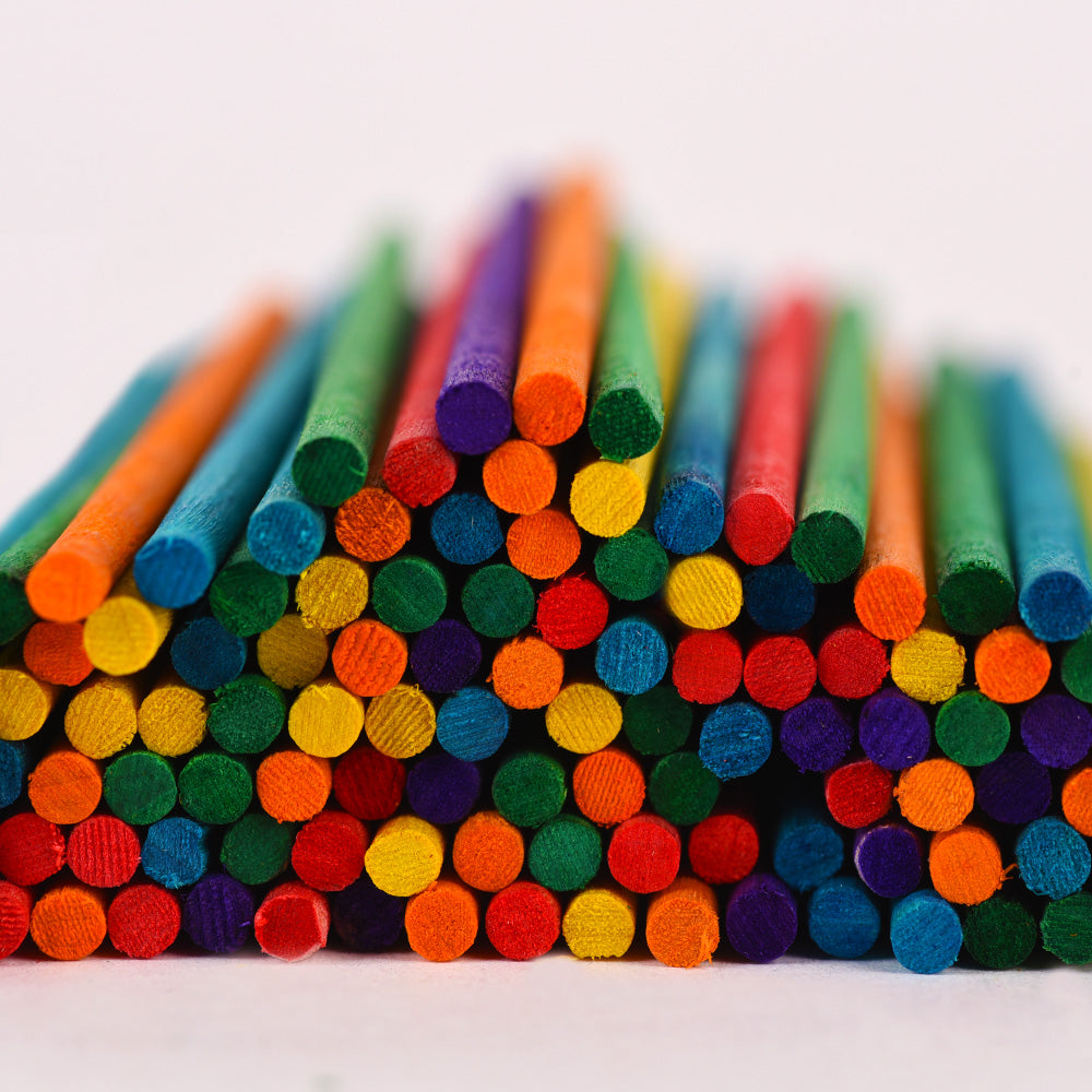 Wood Dowels Ø 4 x 100 mm bag x 120 Unt