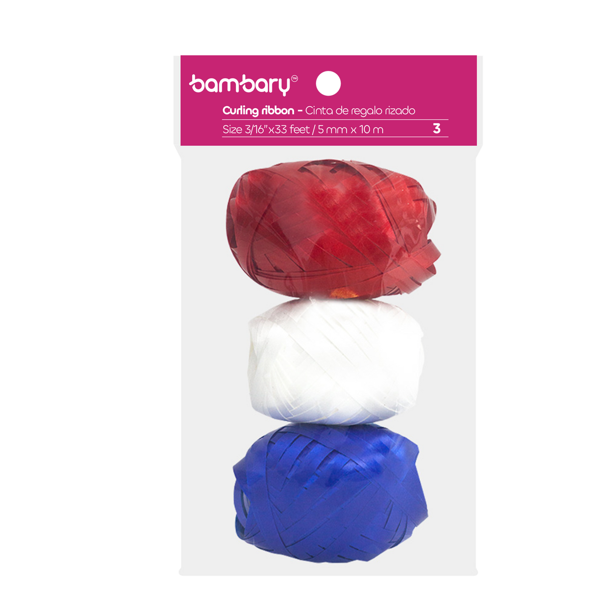 Curling Ribbon 5 mm x 10 mts Sets