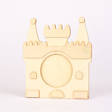 Plywood Photo Frame - Castle