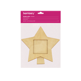 Plywood Photo Frame - Star