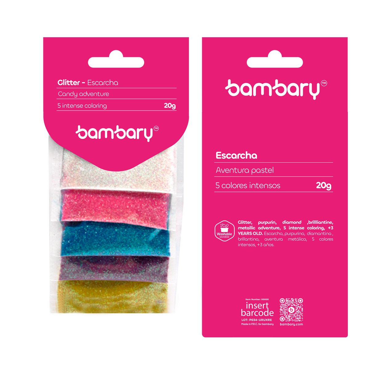 Glitter Sets 1/64" 20 gr