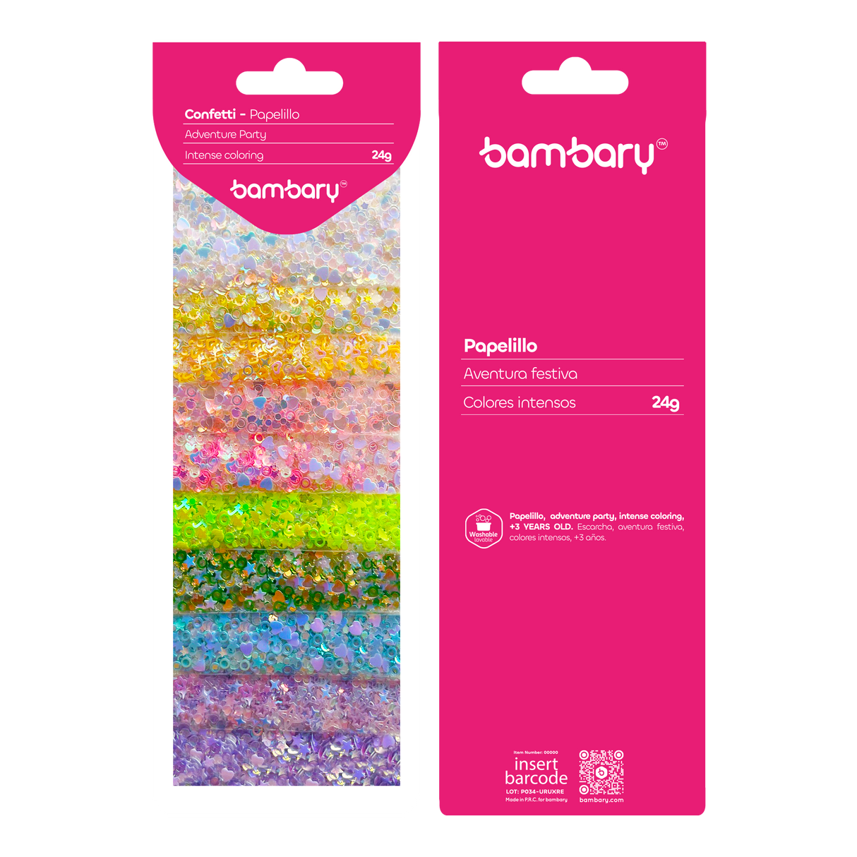 Shinning confetti 2g/bag - 10 bags/card
