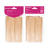 Wood Skinny Sticks 140 x 5 x 1 mm Bag x 120 Unt